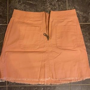 Madewell salmon skirt (looks orange in photo)